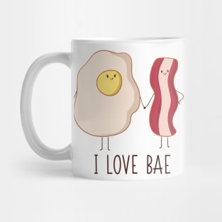 I Love Bae- Bacon and Eggs Mug